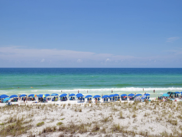 Oceanfront Townhome in Destins Gated Gulf Front South Bay Community